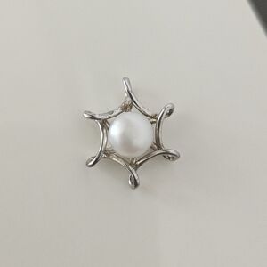Sterling Silver Pearl Pendant